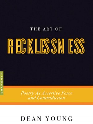 cover image of The Art of Recklessness